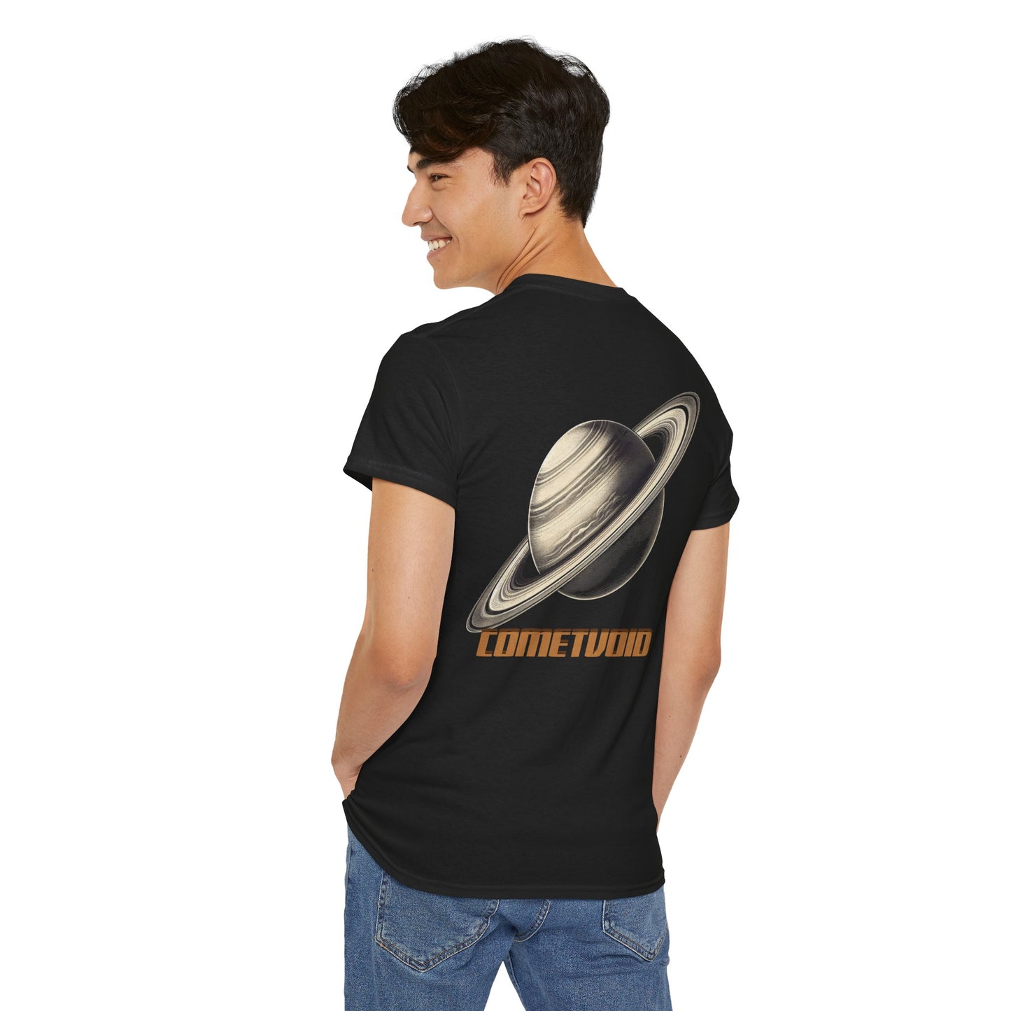 Cometvoid Saturn tee for Men and Women of all ages