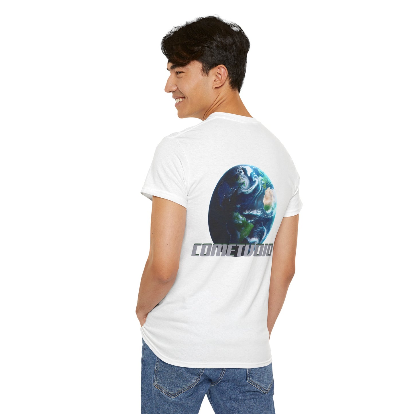 Cometvoid Earth tee for Men and Women of all ages